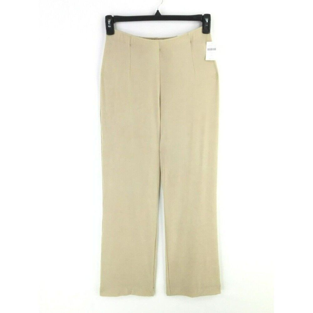 Coldwater Creek Petite Size 8 Travel Slinky Knit Holly Pant in Champagne Pull On - Picture 9 of 9